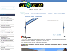 Tablet Screenshot of joza.nl